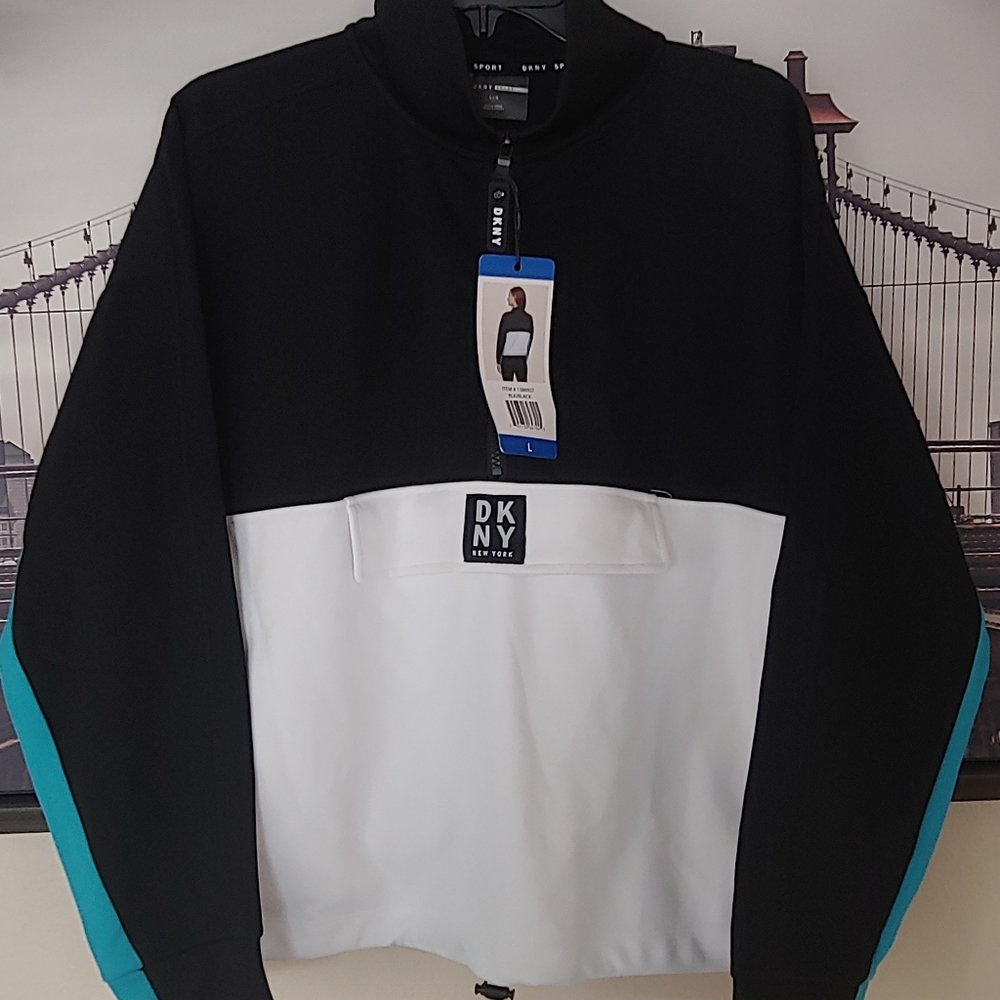 DKNY Sport Women's 1/2 Zip Pull Over